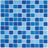 Blue wave-2 25*25 300*300 Мозаика Керамическая мозаика Blue wave-2 30x30